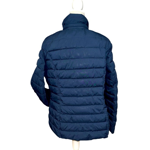 WOMENS NAUTICA XL PUFFER JACKET WITH REMOVABLE HOOD NAVY BLUE FITTED PACKABLE - Picture 6 of 13